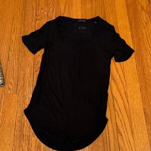 ATM Anthony Thomas Melillo Women's Classic Black Tee